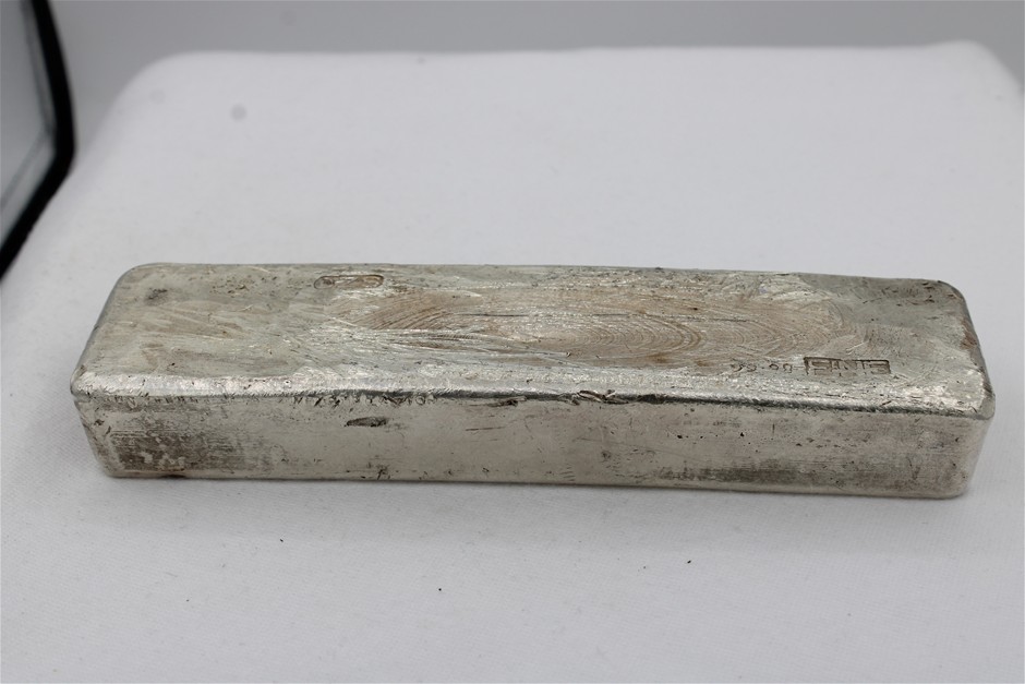 1 x Solid Silver Bar Measuring 160x40x23mm