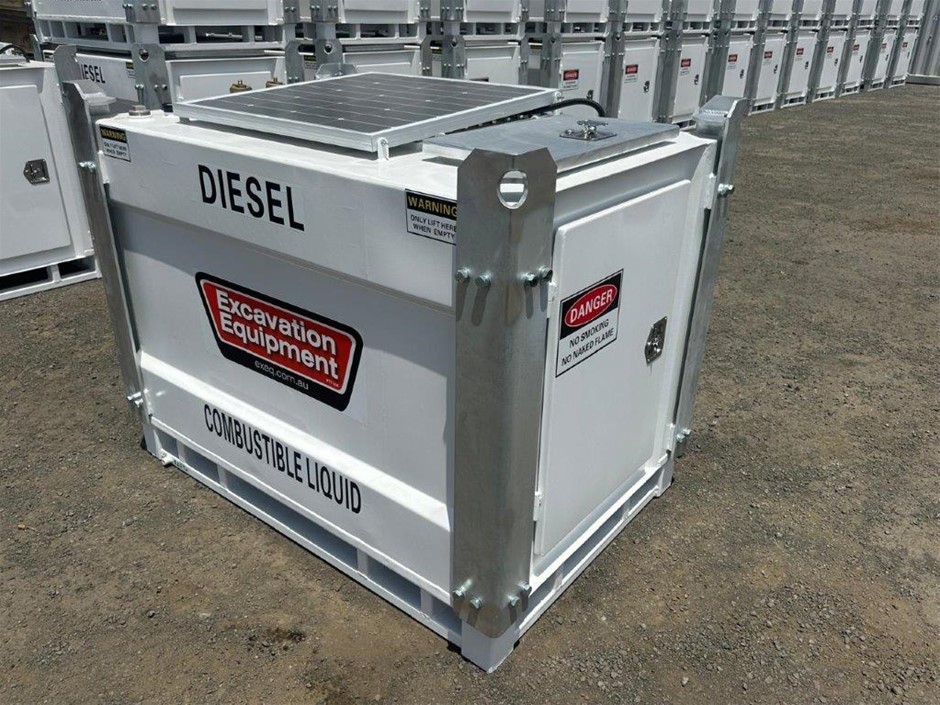 1000 Litre Bunded Fuel Storage Cube/Tank(Unused)