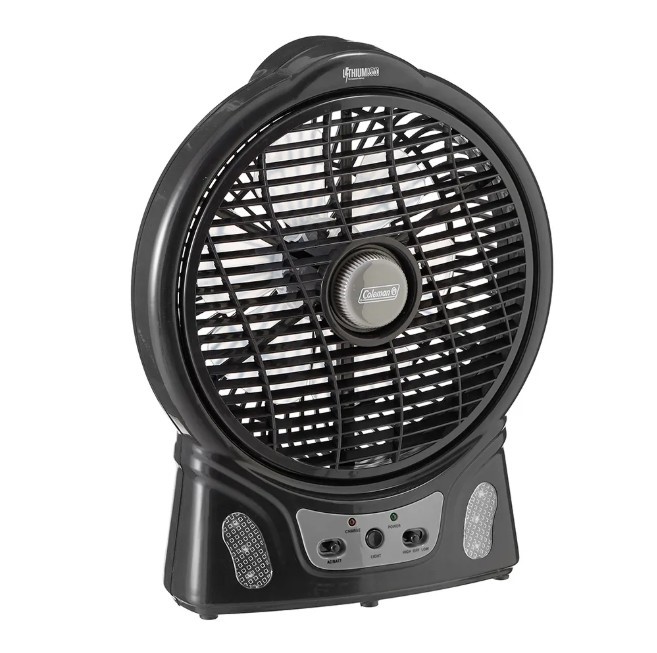COLEMAN 8" Lithium-Ion Rechargeable Table Fan.