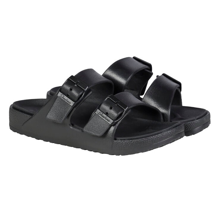 SKECHERS Women's Foamies Eva Sandals, Size US8, Black (BBK), 179301CS. NB: