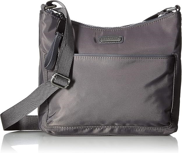 BAGGALLINI Greenwich Crossbody Bag, Smoke. RRP: $68. Buyers Note - Discoun
