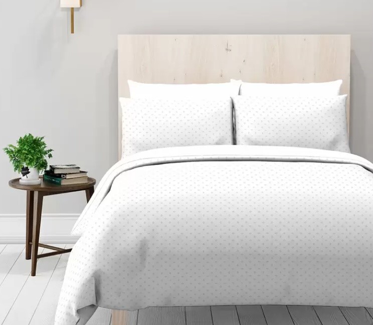 NATURAL EARTH 300 Thread Count Organic Cotton Sheet King Set 4 Piece Eillue