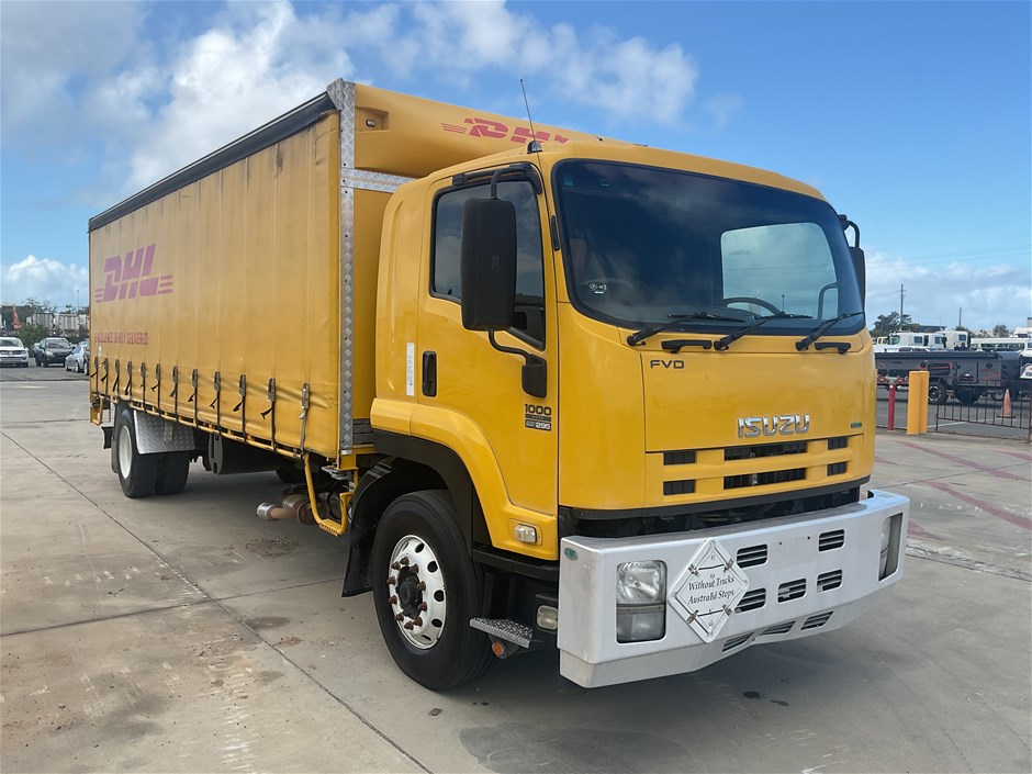 2015 Isuzu Fvr 1000 Auto 4 X 2 Curtainsider Rigid Truck( Ex.corp)