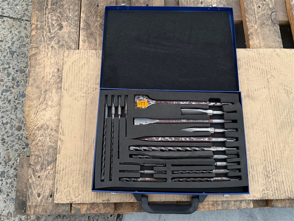17pc SDS Drill Bit & Chisel Sets (Complete and unused) x 1 unit