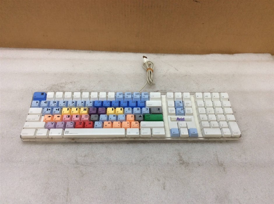 Apple A1048 White Wired USB Keyboard