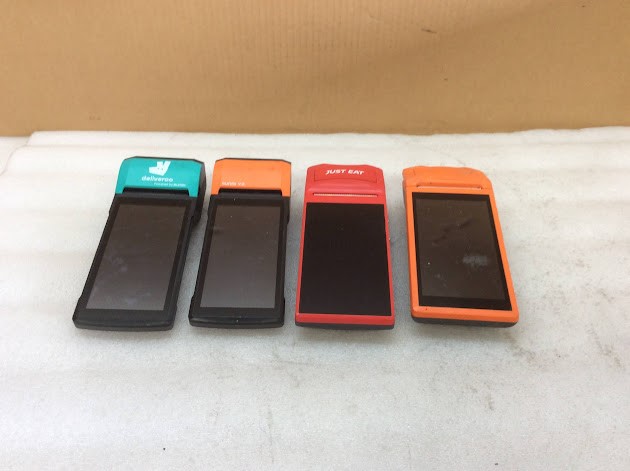 SUNMI W5920&V1&V2 Mixed Model Wireless Data POS Systems (Lot of 4)