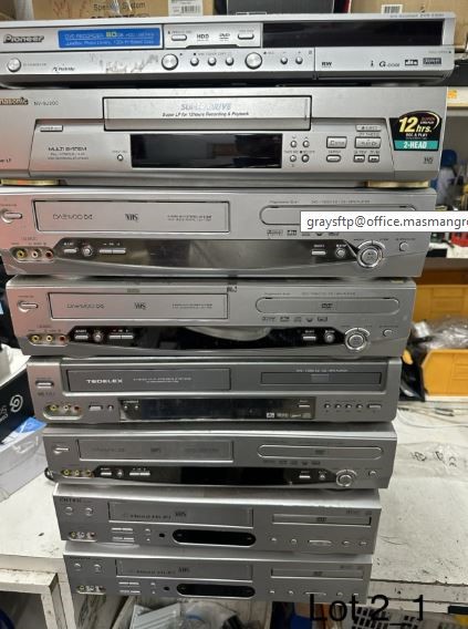 END OF LEASE AUCTION: 6x DVD Video Player