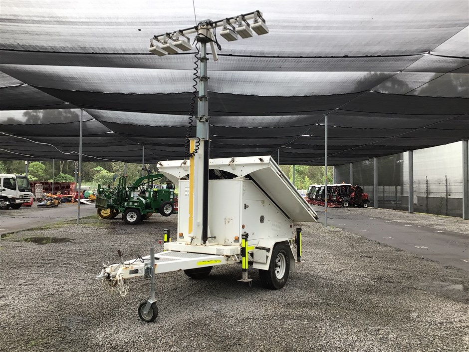 2019 Lighting Towers Australia Box Trailer Single Light Tower Trailer