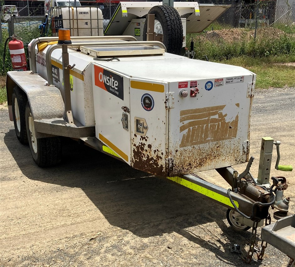 2013 Petro Industrial  Trailer - Fuel - 1,250ltr - Solar - Rockhampton