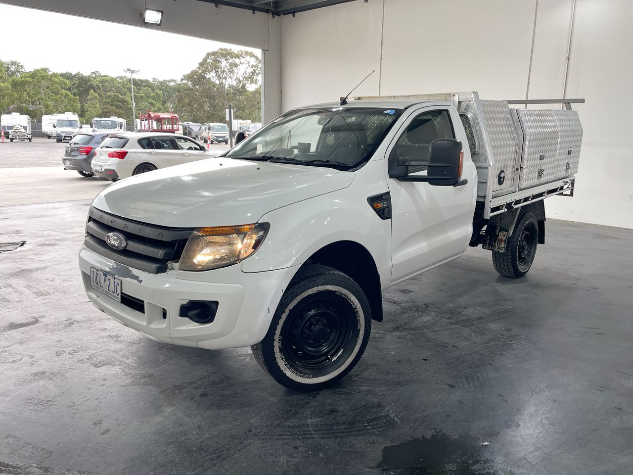 2012 Ford Ranger XL 4X2 Hi-Rider PX Turbo Diesel Automatic Cab Chassis