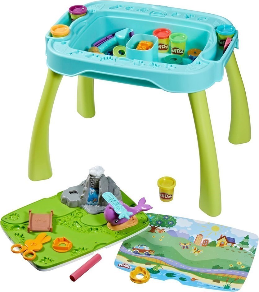 PLAY-DOH All-in-One Creativity Starter Station Activity Table, Preschool To