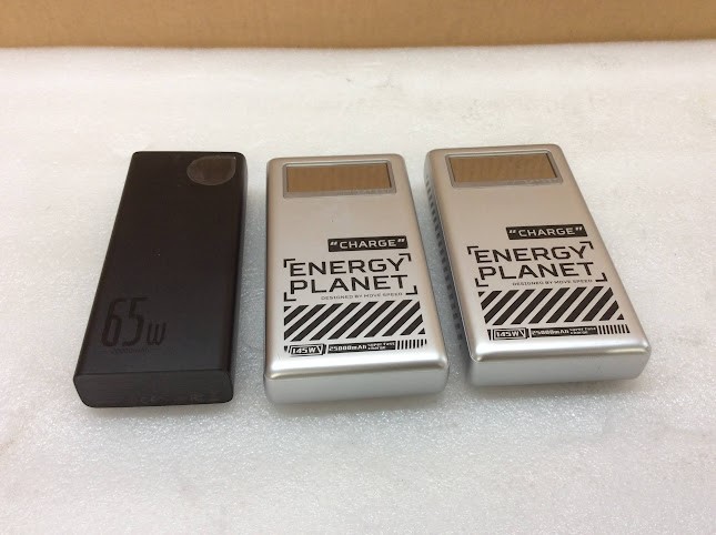 MOVESPEED YSPBM25 Mixed Brand and Model Power Banks (Lot of 3)