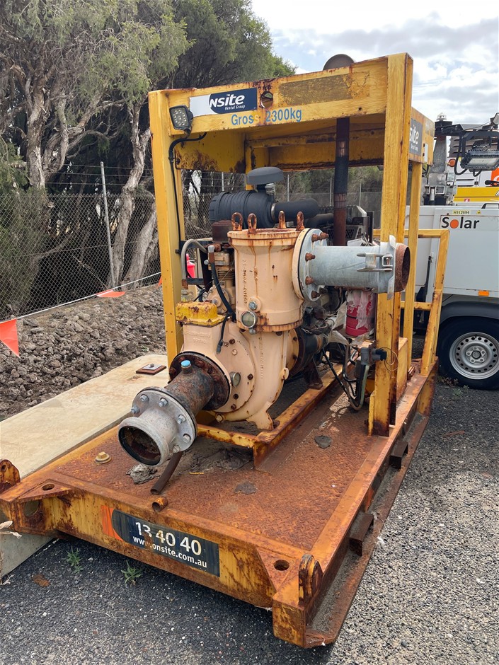 2010 Allight CD150 PumpCompressorPrime - 150mm - SkidMtd - Diesel - Bunbury