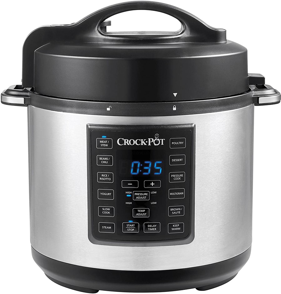 CROCKPOT Express Crock Multi- Cooker, 5.7L (4-6 People), Removable Non-Stic