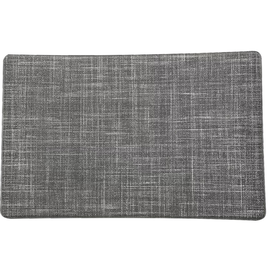 SERELENA 2-Piece Wellness Mat, 61x152cm & 51x81cm, Texture Charcoal.