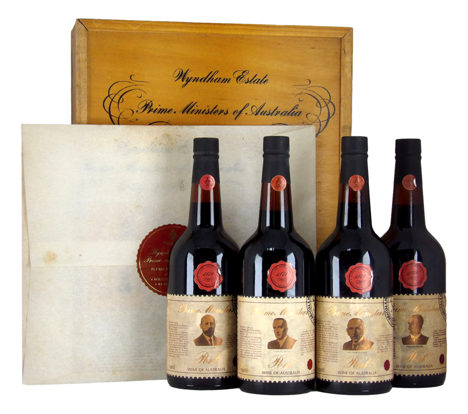 Wyndham Estate Prime Ministers Port Series 2 1908–1929 (4x 750mL)
