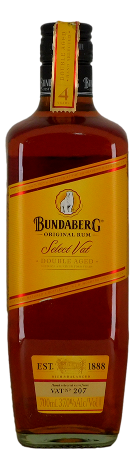 Bundaberg Rum Vat 207 (1x 700mL), QLD.