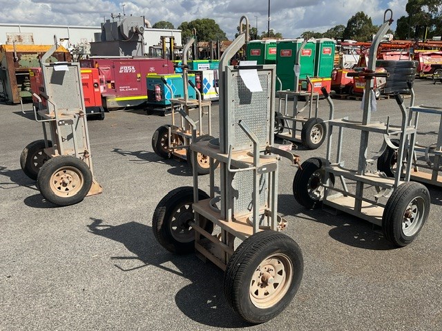 Unreserved Oxy/Propane 250kg Trolleys