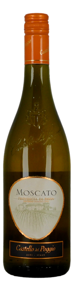 Castello del Poggio Provincia di Pavia Moscato NV (1x 750mL), AUS.