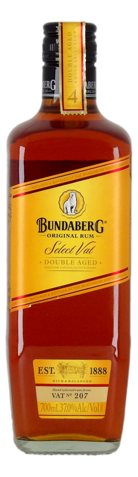 Bundaberg Select Vat 207 Double Aged Rum (1x 700mL) QLD