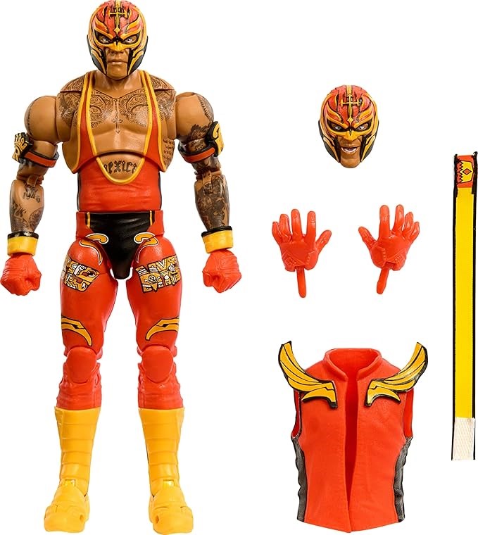 WWE MATTEL Ultimate Edition Rey Mysterio Action Figure.