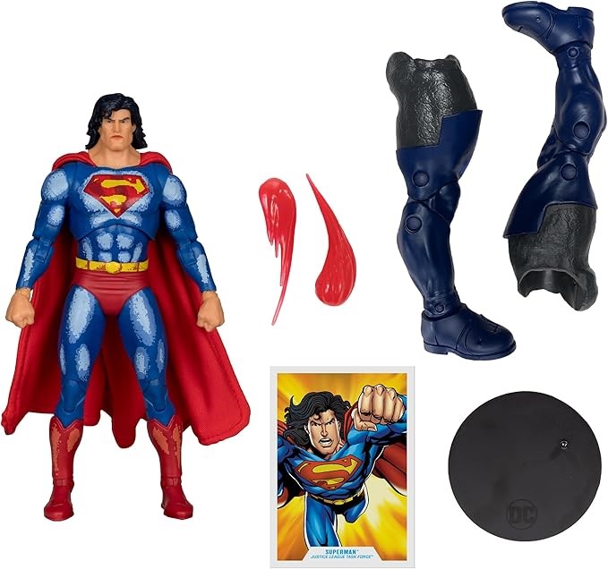 McFarlane Toys - DC Multiverse Superman (Justice League Task Force) 7in Bui