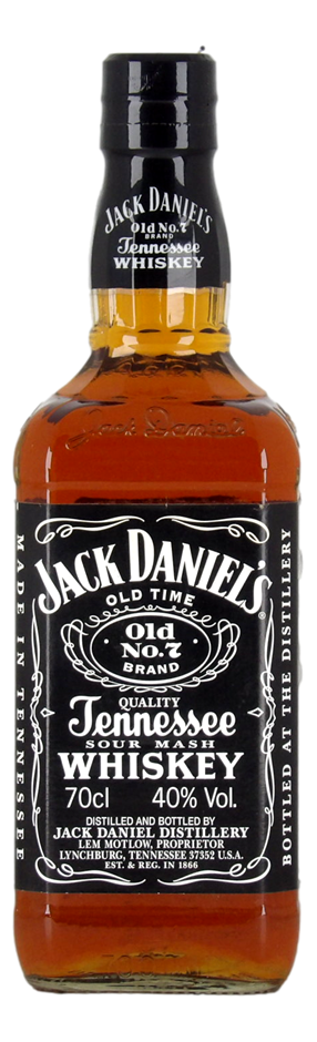 Jack Daniel’s Old No. 7 Tennessee Whiskey (old bottle) (1x 700mL) USA