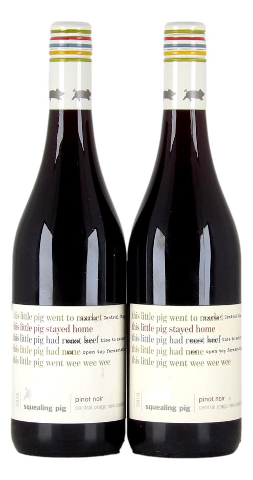 Squealing Pig Pinot Noir 2019 (2x 750mL) NZ