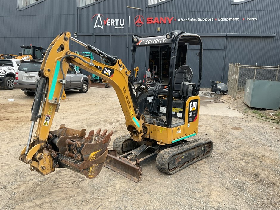 2019 Cat 301.7CR Mini Excavator
