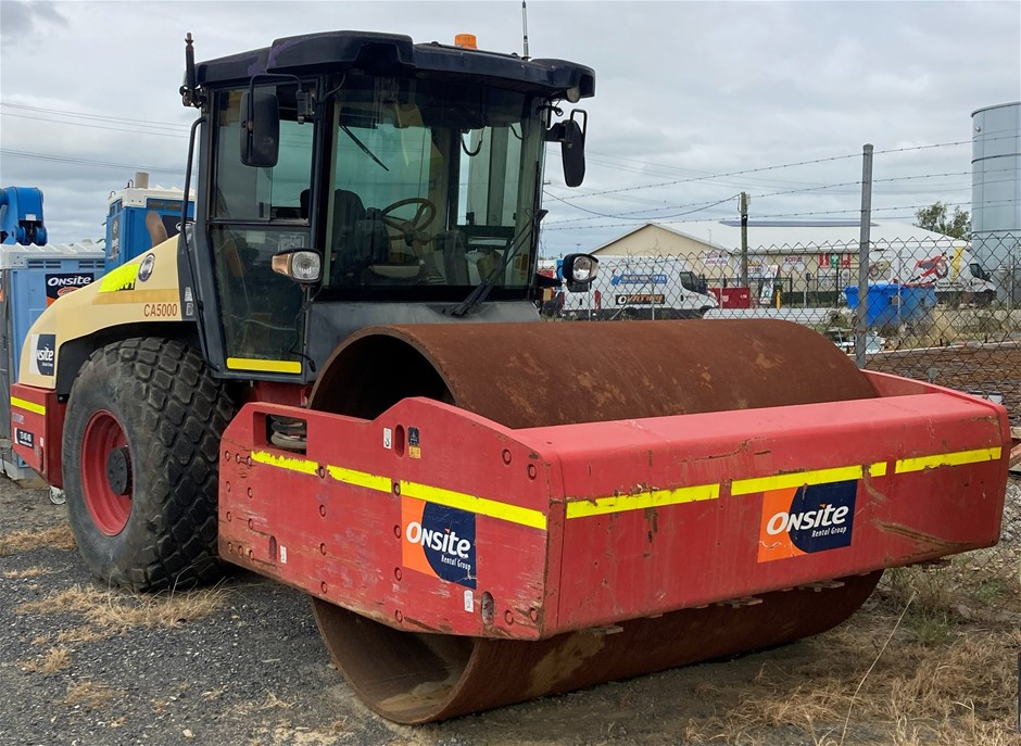 2013 Dynapac CA5000D Roller - Smooth Single Drum - 15.6t - Rockhampton