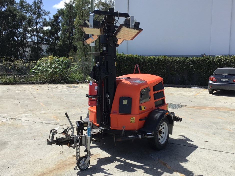 <p>2018 JLG Metro Led Single Light Tower Trailer</p>