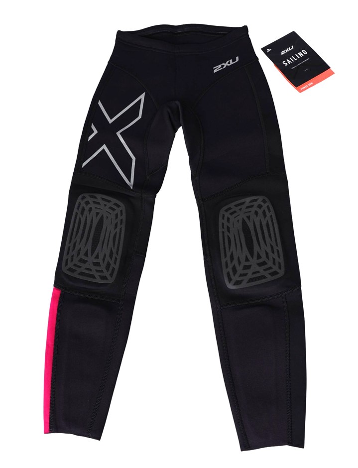 2 x 2XU Youth Neoprene Pants, Size XL, Black/Rose Buyers Note - Discount F