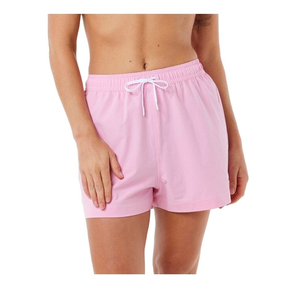 RIP CURL Women’s Stephanie Gilmore 5" Boardshorts, Size S, Pink. RRP: $69.9