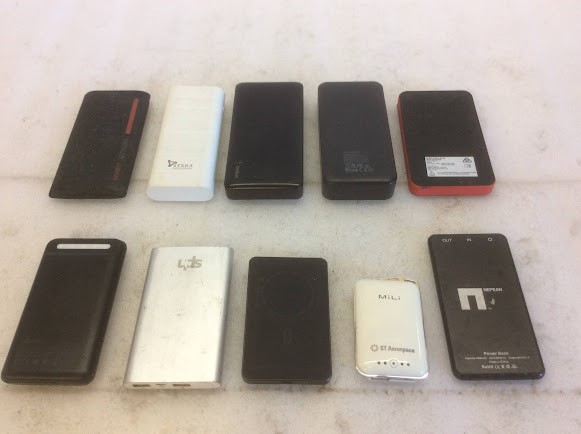 Belkin/SYSKA/NEPEAN Mixed Brand and Model Power Bank (Lot of 10)