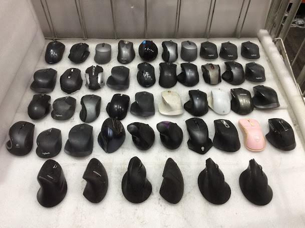 Logitech/Microsoft Mixed Brand and Model Wireless Mice (Lot of 46)