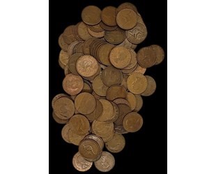 One Kilo of Australia KGV/King George VI/Queen Elizabeth Mix Date & conditi