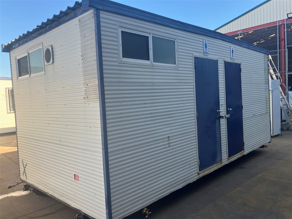 Portable Toilet Block - 6.0m x 3.0m - M-F - Glendenning