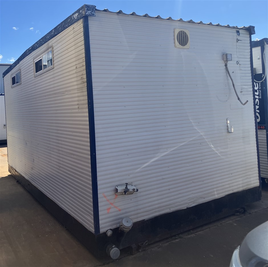 Portable Toilet Block - 6.0m x 3.0m - M-F - Tank Mounted - Glendenning