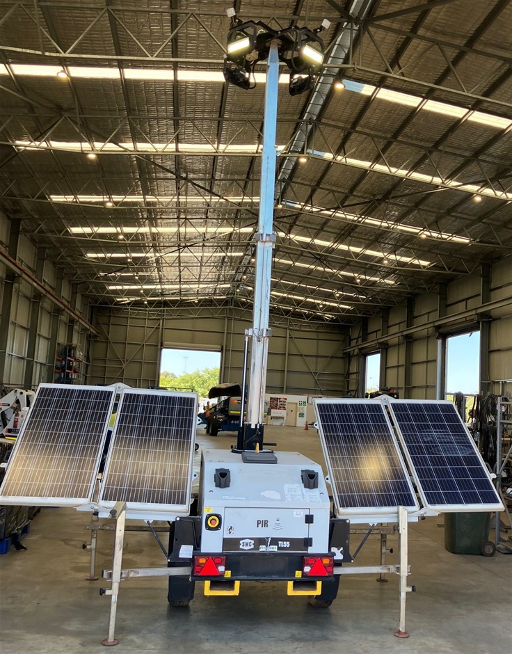 2020 SMC TL55 Lighting Tower - 240w - LED SOLAR - Kwinana