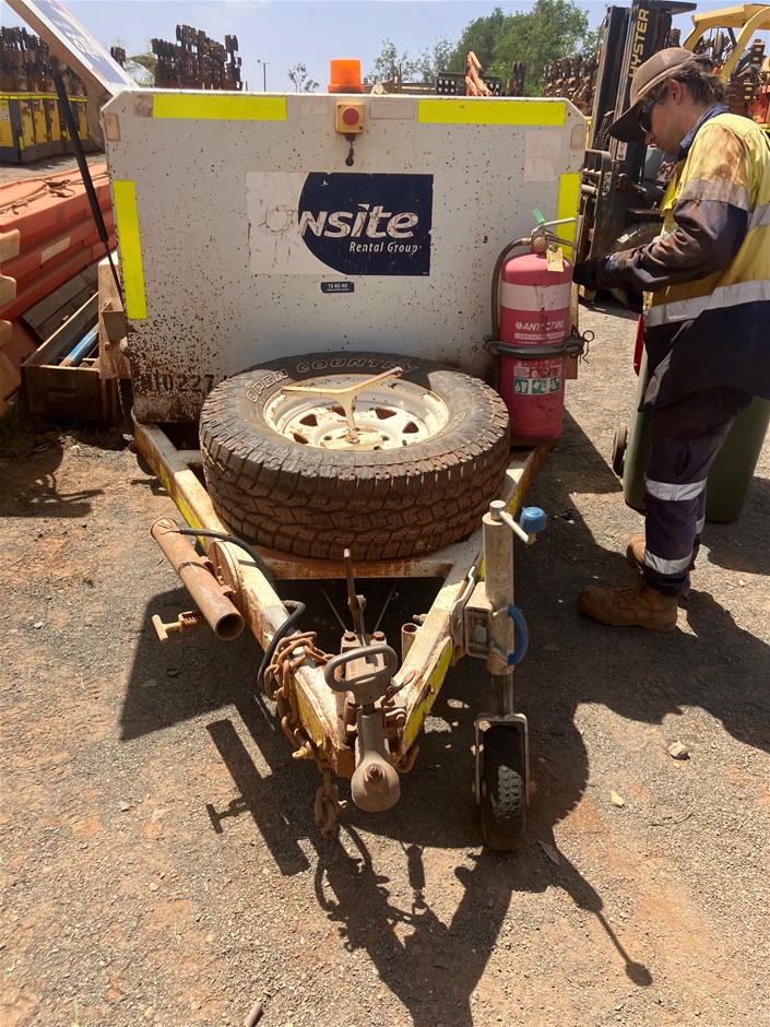 2015 Shermac  Trailer - Fuel - 1,250ltr - Diesel -  Port Hedland