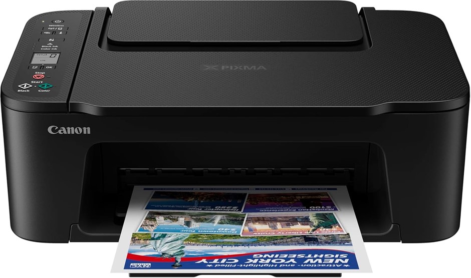 CANON Pixma TS3660 Home Printer, Black. NB: Minor Use, Missing Acessories.