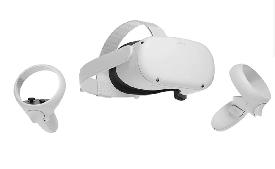 OCULUS Meta Quest 2 - Advanced All-In-One VR Gaming Headset. NB: Used. Top