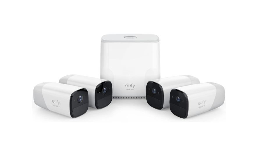 EUFY Cam Wire-free Full HD Security 4 Camera Kit T8114. NB: Used, Not In Or