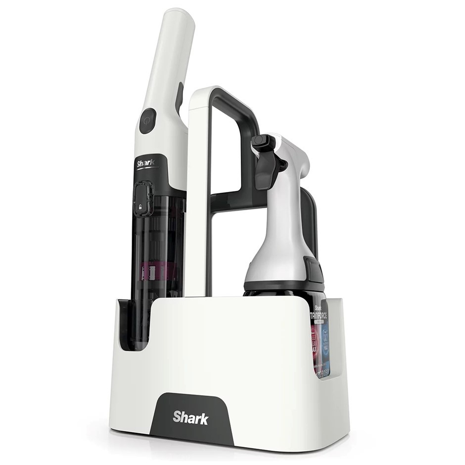 SHARK Stainforce Cordless Spot Cleaner, White/Black, HX100ANZ.
