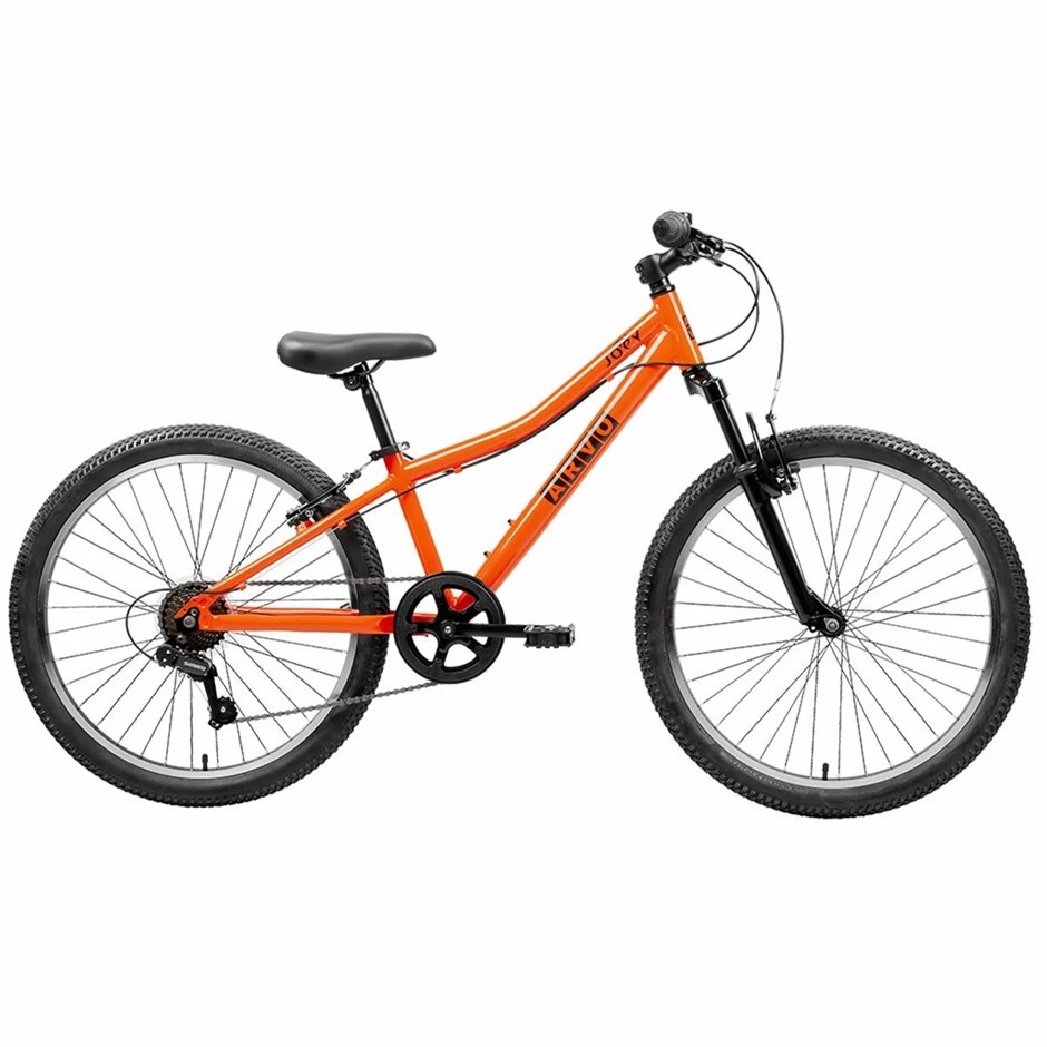 ARVO Joey 24 Inch Kid Bike Orange. NB: assembled, minor cosmetic damage, no