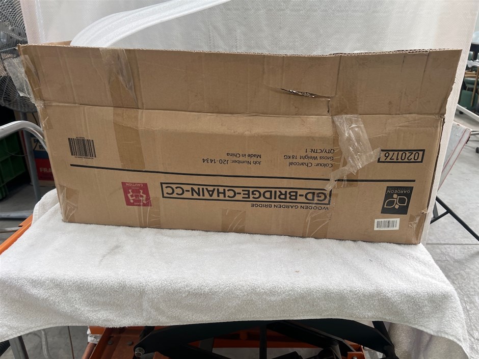 <p>Wooden Garden Bridge </p>