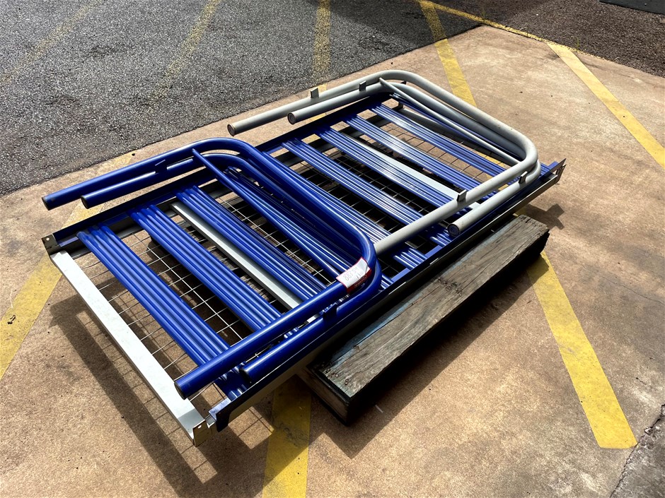 2x Metal Single Bed Frames