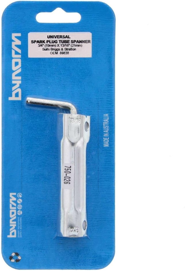 3 x SPARK Plug Spanners, 3/4 x 13/16 Size.
