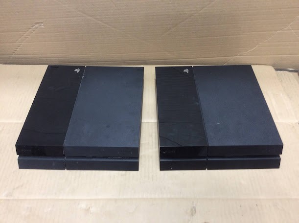 Sony PlayStation 4 CUH-1102B Mixed Model Consoles (Lot of 2)