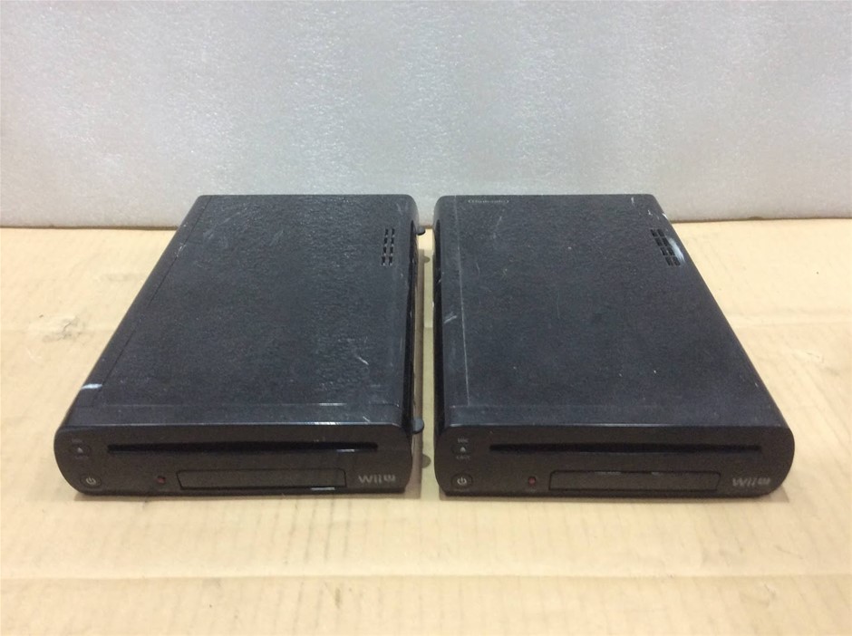 Nintendo Wii U WUP-101(4) Gaming Console (Lot of 2)